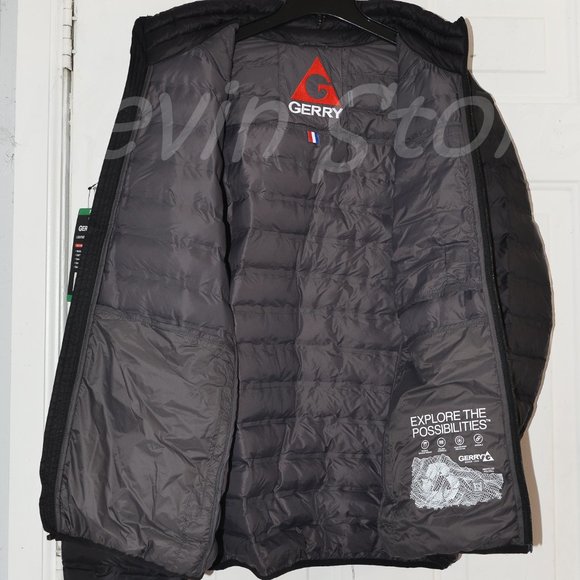 BLACK NWT Gerry Men’s Puffer‎ Jacket - Picture 4 of 8